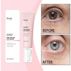 Krim <span class=keywords><strong>Serum</strong></span> Perawatan Mata Hoygi Penghilang Kantung Mata Bengkak Lingkaran Hitam Pengurang Kerutan Pengencang Peptida Merah Muda Perbaikan Area Bawah Mata - Product Image 2