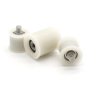 Rodillos de Rodamiento Tipo H al por Mayor POK330, Ruedas de Transmisión de Nailon de Plástico de Ingeniería Especial, Poleas Recubiertas de Goma - Product Image 1
