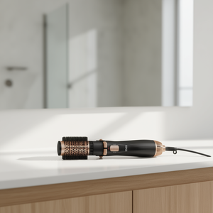 Sèche-cheveux ionique DB avec 3 têtes interchangeables, styler à air chaud rotatif, moteur DC 5011000W, 3 vitesses, en plastique, pour cheveux secs - Product Image 2