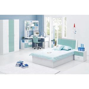 NOVA 20KAD042-cama de diseño de madera para niños jóvenes, dormitorio completo, suelo individual, pintura brillante, moderno, 20KAD042 - Product Image 4