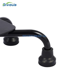 Bastón para caminar con función de asiento y soporte para ponerse de pie, ajustable, con base cuádruple y mangos de espuma - Product Image 6