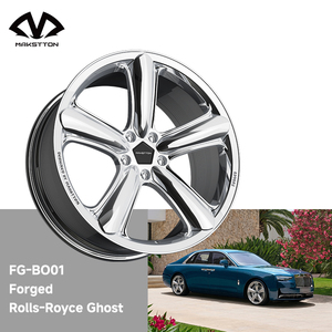 Jantes en alliage d'aluminium sur mesure Makstton Forged FG-BO01 pour Rolls-Royce Ghost Sedan, 20-23 pouces, jantes de voiture de tourisme 5*<span class=keywords><strong>120</strong></span>, luxe AF - Product Image 1