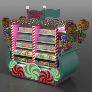 Exhibidores de Dulces Creativos de <span class=keywords><strong>Artworld</strong></span>, Diseño de Exhibidores de Dulces Coloridos, Estante de Exhibición para Tienda de Dulces - Product Image 2