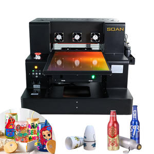 Imprimante à plat UV A3 Encre blanche Agitation automatique Tête d'impression L805 XP600 Imprimante UV pour coque de téléphone Acrylique Cuir Bouteilles cylindriques - Product Image 1