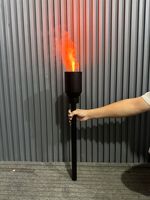Machine à lumière LED à effet de flamme simulée, effet de flamme réaliste pour Halloween, Noël, les torches sportives et la décoration de fête