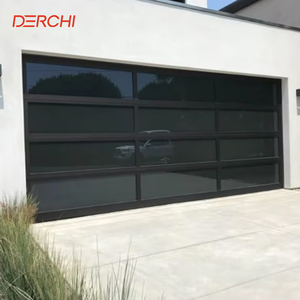 DERCHI, Fabricante Líder, 5 Años de Garantía, Precios de Puertas de <span class=keywords><strong>Garaje</strong></span> Automáticas, 16x7/12x7, Puertas de <span class=keywords><strong>Garaje</strong></span> Automáticas Modernas Elevadas - Product Image 1