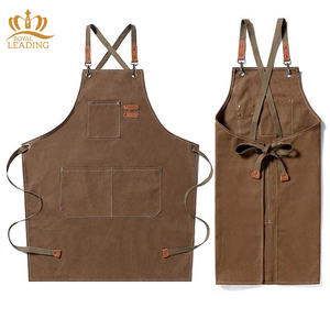 Delantal de <span class=keywords><strong>peluquería</strong></span> de cuero para hombres, delantal de lona para <span class=keywords><strong>peluquería</strong></span>, venta al por mayor - Product Image 5