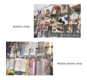 슈퍼마켓 쇼핑몰 매장 네트 보드 후크에 대한 2023 가장 인기있는 스틸 금속 그리드 디스플레이 후크 - Product Image 4