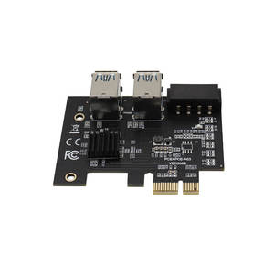 Adaptateur Pcie de haute qualité <span class=keywords><strong>USB</strong></span> un pour quatre 3.0 carte graphique 1à 4 carte d'extension Pcie Riser - Product Image 5