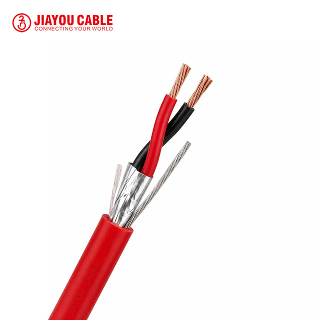 Flame-resistant FPLP Shielded Fire Alarm Cable 12/14/16/18/22 AWG Copper Stranded Security Control Wire and Cable
