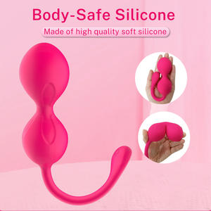 Kostenlose Individuelle Verpackung - Fabrik Ferngesteuerter Analer Vibrationsball Massage Orgasmus Ben Wa Balls Sexspielzeug - Product Image 6