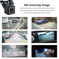 12V sísmico impermeable HD coche marcha atrás ayuda Universal para todos los coches con 170 grados de gran angular AHD/CCD cámara de visión trasera