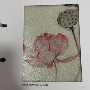 Papier peint doré en perles, revêtement <span class=keywords><strong>mural</strong></span> sur mesure pour décoration murale, style naturel, fait à la main - Product Image 5