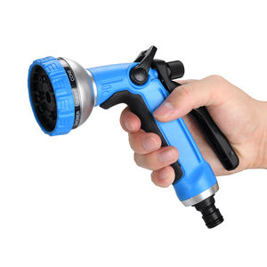 Pistola pulverizadora de riego de jardín con 10 patrones de Winslow & Ross, boquilla de manguera de jardín con Control de gatillo trasero para césped de plantas - Product Image 1