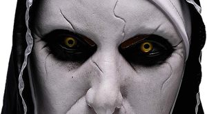 หน้ากากแม่ชีฮาโลวีน DAMAI น่ากลัวที่สุด หน้ากากยางคลุมทั้งศีรษะ วิญญาณชั่วร้าย ปีศาจ หน้ากากสยองขวัญสำหรับงานปาร์ตี้ คอสเพลย์ หน้ากากแม่ชีปีศาจทำจากยาง - Product Image 3