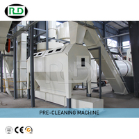 Rongda Juego Completo 5-10 T/H Ganado Aves Pollo Alimentación Pellet Mill Línea de Producción con Certificación CE