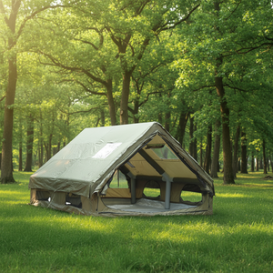 <span class=keywords><strong>Carpa</strong></span> de Camping Inflable de <span class=keywords><strong>Lona</strong></span> Oxford Personalizable de 12 m², Portátil, <span class=keywords><strong>para</strong></span> las Cuatro Estaciones, Impermeable, Resistente al Viento y a la Nieve - Product Image 4