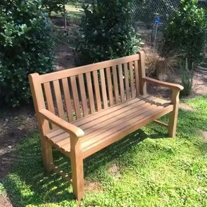 Banc long en bois massif pour <span class=keywords><strong>cuisine</strong></span>, jardin, terrasse, parc, idéal pour les repas en extérieur - Product Image 1