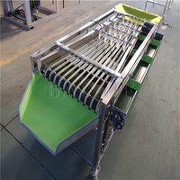 Automatische sorteer- en sorteermachine voor chilipepers, erwten, fruit en groenten, en aardappelen.