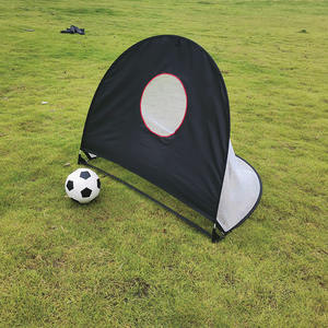 But de football pop-up à deux fonctions 4x3 pieds Équipement d'entraînement portable pour le football des enfants dans la cour ou le camping en plein air - Product Image 2