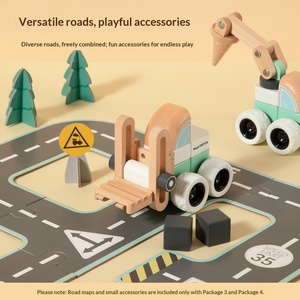 New Kids Wooden Transform Engineering Car Building Blocks <b>Toy</b> Free Assemble Grasp Educational Playset Creative Present <b>For</b> <b>Boys</b> - Product Image 5