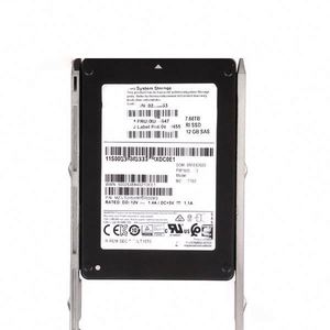 02px543 7.68tb Sas 12gbps 2.5-Inch <b>Internal</b> Solid State <b>Drive</b> (<b>Ssd</b>) With Carrier for Server V5000e - Product Image 1