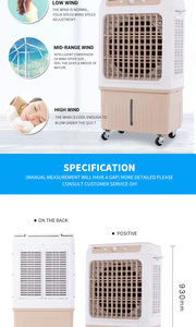 Large Industrial Commercial Fan Portable Mobile Air Conditioner for Garage <b>Outdoor</b> Use Air Cooler Air-Conditioning Air Cooler - Product Image 4