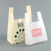 Sac fourre-tout en tissu non tissé avec impression personnalisée, sac de courses non tissé écologique, gilet de supermarché, sac pour t-shirt, vente en gros