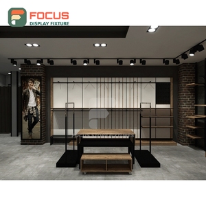 Professional Store Interior Recycled Material Display Island Space Planning Apparel Store - Product Image 3