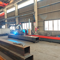 Nouveau robot de soudage automatique sur rail au sol avec soudage à l'arc immergé pour la construction