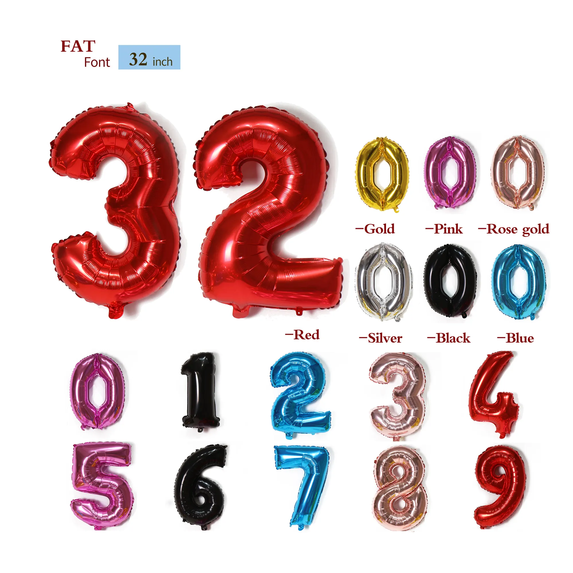 Lovne 32 Inch Jumbo Zilveren Nummer 2 Ballon Giant Prom Ballonnen Helium Folie Mylar Enorme Aantal Ballonnen 0 Tot 9 voor Verjaardagsfeestje