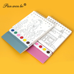 Peinture avec des livres de coloriage <span class=keywords><strong>à</strong></span> l'eau Livre de coloriage aquarelle Arts Livre de peinture <span class=keywords><strong>à</strong></span> l'eau pour les tout-petits - Product Image 2