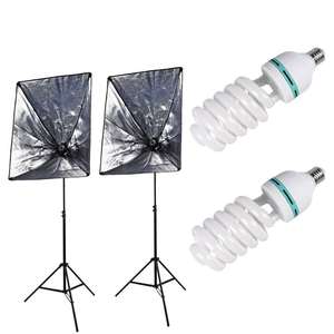 Nhà máy chuyên nghiệp Máy ảnh chụp <span class=keywords><strong>Set</strong></span> Tripod mềm khuếch tán hộp 60*90 cm với phản xạ phông nền nhiếp ảnh Studio ánh sáng Kit - Product Image 3