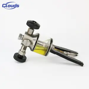 Clouds Stainless Steel Pneumatic Pressure Calibrator 16Bar Hand Pump Pressure Calibrator For Pressure Testing Equipment