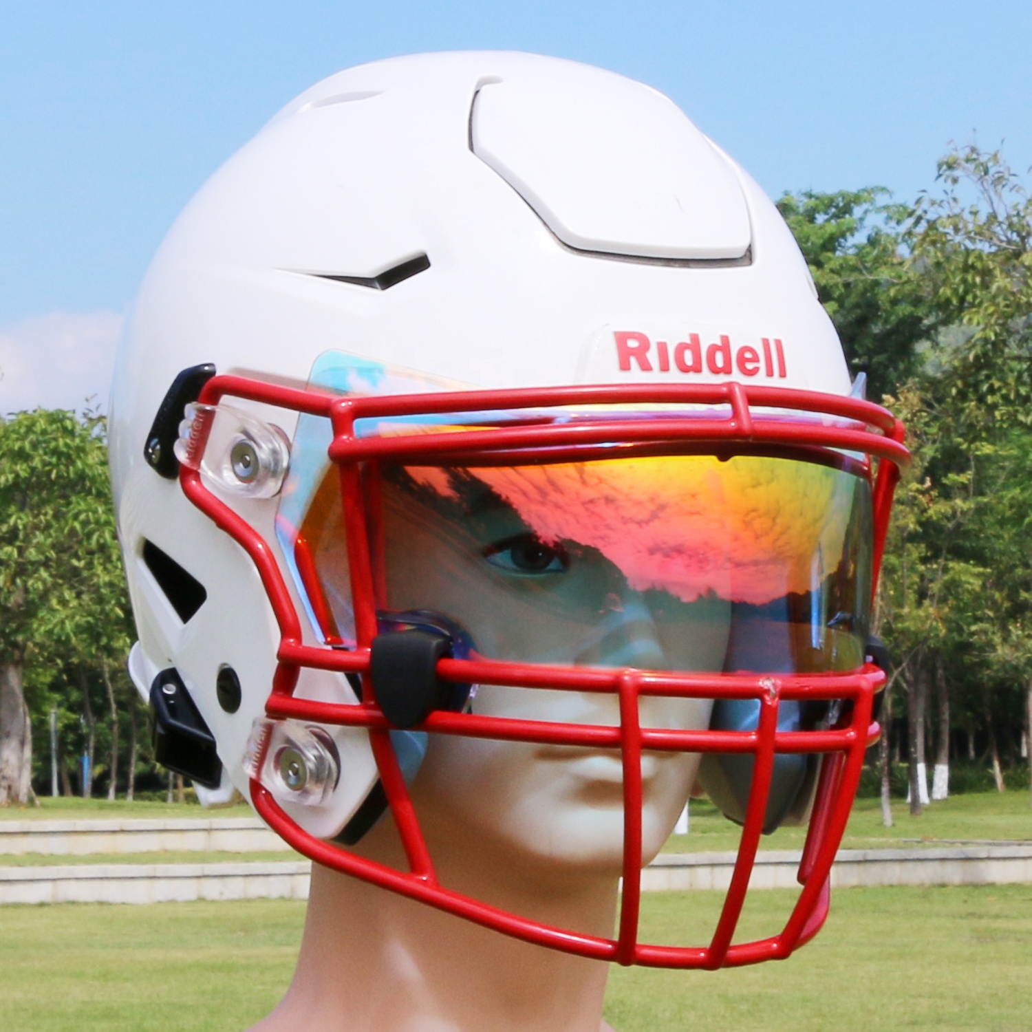 create your own football helmet visor HAHAHAHA Custom Many coaches allow tinted/mirrored visors to be used in practice or at tournaments. Make Your Own Custom Visor
