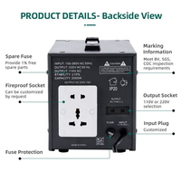 Stabilisateur de tension automatique 500VA/1000VA/1500VA/2000VA/3000VA/5000VA pour appareils électroménagers africains