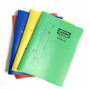 ขายส่งอุปกรณ์สำนักงาน แฟ้มสปริงพลาสติก PVC/PP คุณภาพดี กันน้ำ ทนทาน รับทำโลโก้ตามสั่ง สำหรับเครื่องเขียนสำนักงาน - Product Image 2