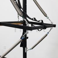 Tmax Reformer de Pilates à usage commercial avec demi-tourneuse, grande taille, Reformer Pilates demi-trapeze