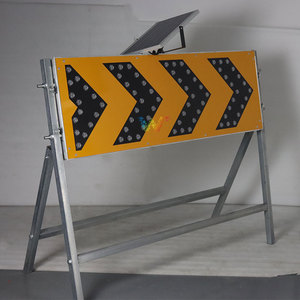 Bảng Hiệu Giao Thông Năng Lượng Mặt Trời Đèn LED Phản Quang Tùy Chỉnh Có Giá Đỡ Bảng Hiệu Giao Thông - Product Image 4