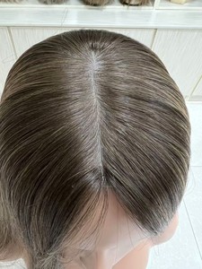 ท็อปเปอร์ผมไหมแท้แบบขายส่ง  พร้อมส่ง  จัดส่งรวดเร็ว  วิกผมชาวยิว - Product Image 5