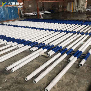 Hot nhúng mạ kẽm thép hình bát giác 6M 7M 8M 10m 11m <span class=keywords><strong>12m</strong></span> Đường Vườn bãi đậu xe đèn cực bài kim loại ngoài trời chiếu sáng đường phố cực - Product Image 4