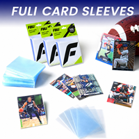 Lot de 100 protège-cartes transparents en PP pour cartes de jeux de société, de sport et de collection (MTG, TCG)