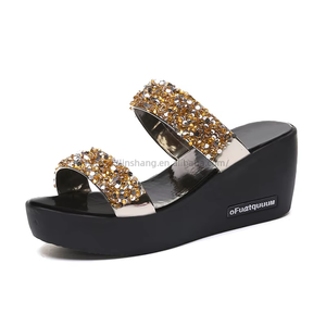 Summer New Design Slope Heeled <b>Shoes</b> for Women Comfortable Wearing Spring High End Casual Sandals - Product Image 5