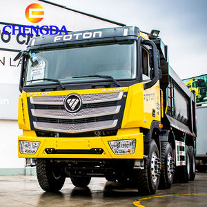 Camion benne basculante Foton Auman 8x4 à forte puissance, pneus 12.00R20, 50-60 <span class=keywords><strong>tonnes</strong></span>, moteur Weichai Cummins 380/400/430 ch - Product Image 4