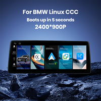 Rhythm 2400*900 Auflösung G+G Voll Laminierter Carplay Android Auto Bildschirm für BMW X5 E70 CCC 2008 2009 Linux 5.4 Prozessor