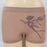 Shorty Sport Femme Taille Mi-Haute Sans Couture pour Yoga – Culotte Boxer Élastique Jambe Garçon