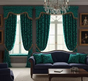 Premium Crocodile Skin Texture Window <b>Curtains</b> Dense Floral Pattern 70% Light Blocking Fabric Drapes <b>for</b> Living Room Bedroom - Product Image 1