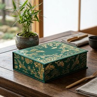 Boîte cadeau de luxe pour livres, logo personnalisé, matériaux recyclés, doublure en éponge, couverture rigide pour cosmétiques, bijoux, souvenirs, collections de marques