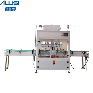 Machine de remplissage par gravité AILUSI électrique automatique à 6 têtes, haute précision, économie d'énergie, pour applications en baril et en chimie - Product Image 1