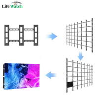 Pantalla LED Sin Costuras Lifewatch LWT-P P1.87 para Interiores, Mini Chip Flip COB, Ahorro de Energía, 2K4K8K, Magnética, con Sistema de Control de Acceso Frontal